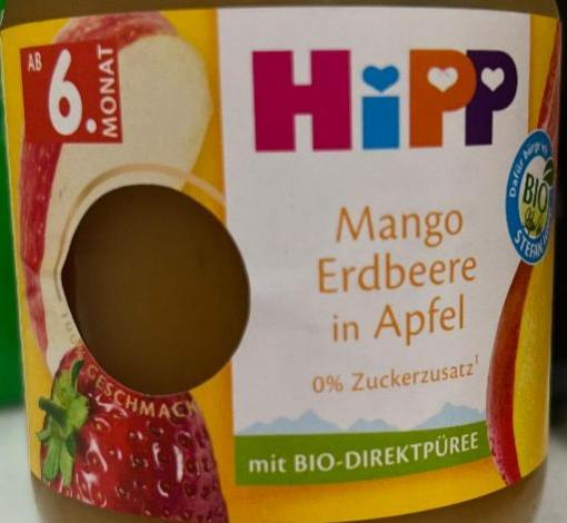 Fotografie - Mango erdbeere in apfel Hipp