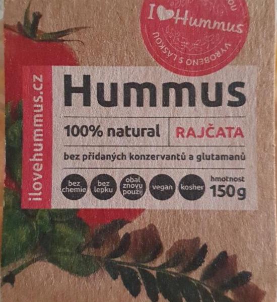 Fotografie - I love hummus rajčata 100% natural