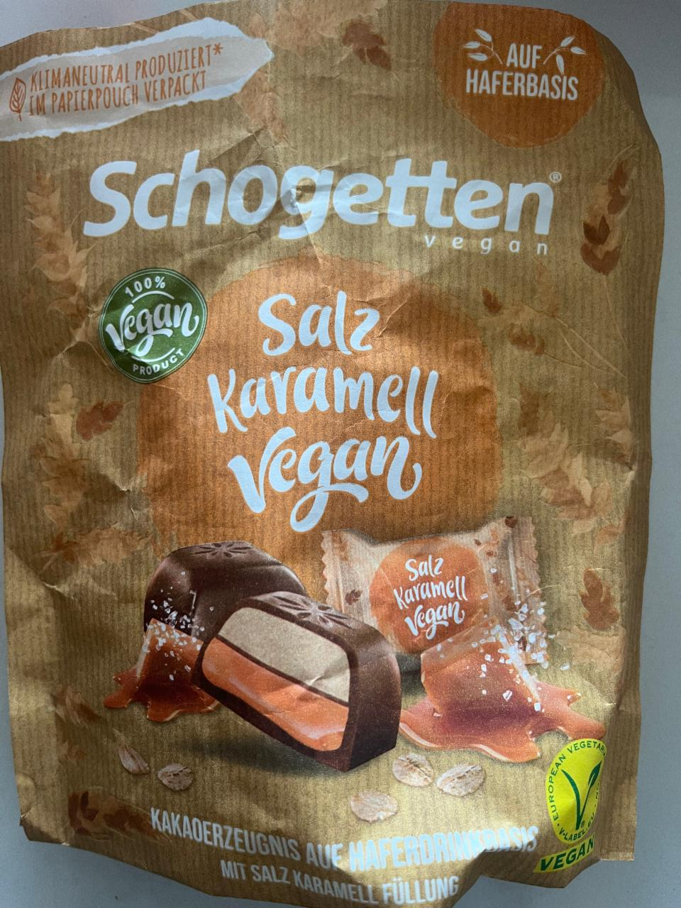 Fotografie - vegan salt karamell Schogetten