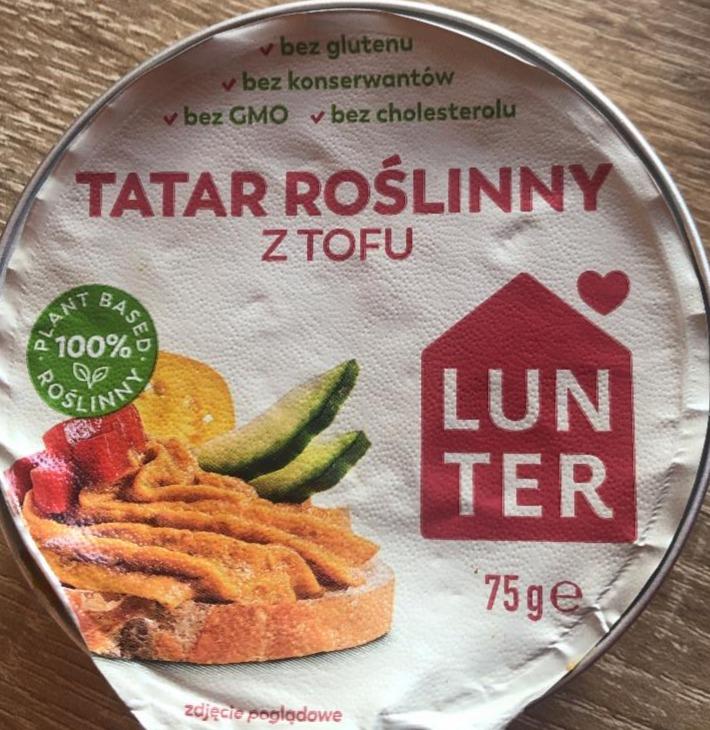 Fotografie - Tatar Roślinny z tofu Lunter