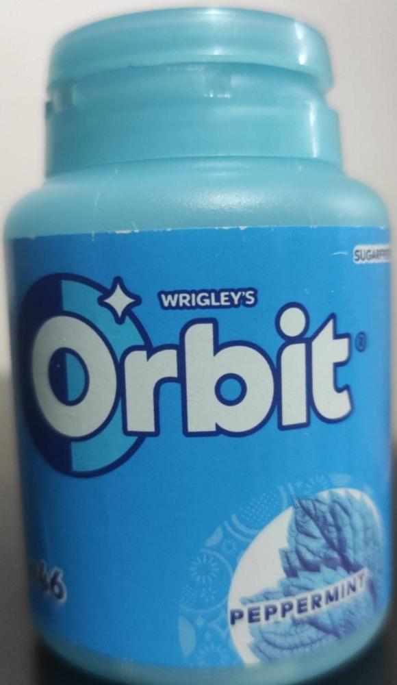 Fotografie - Wrigley's Orbit Peppermint dražé