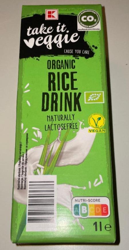 Fotografie - Organic Rice Drink Naturally K-take it veggie