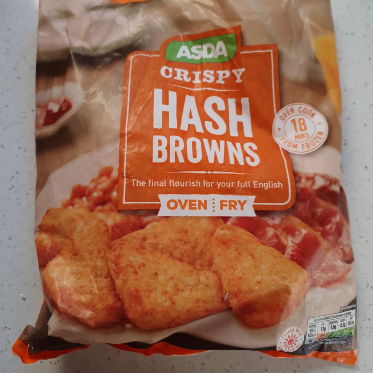 Fotografie - Crispy Hash Browns Asda