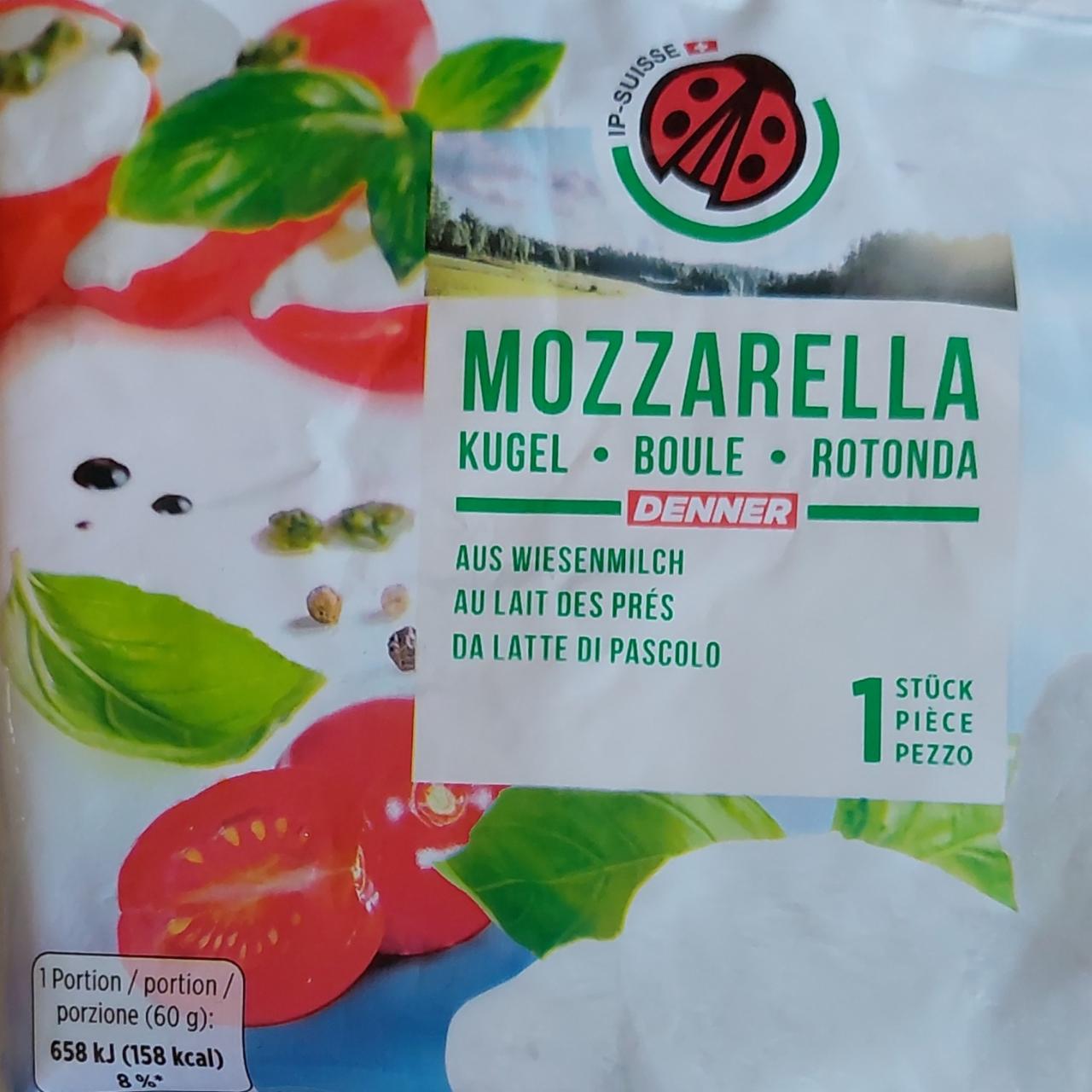 Fotografie - Mozzarella Kugel Denner