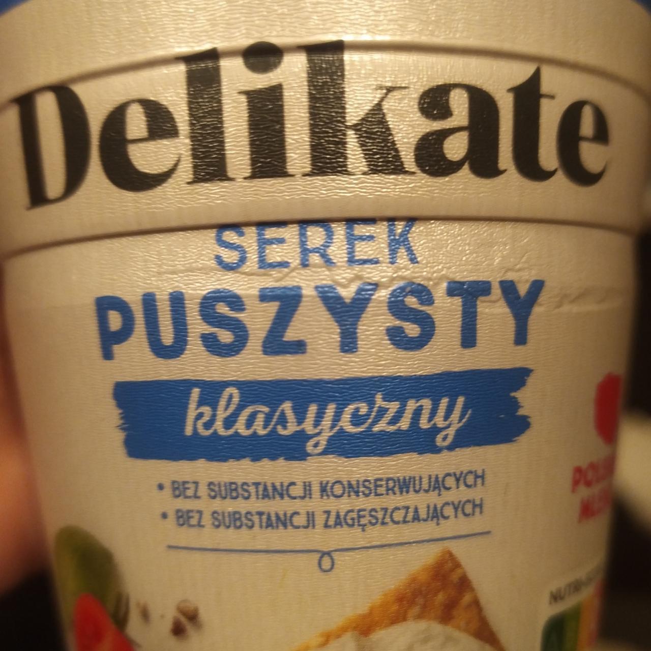 Fotografie - Serek puszysty klasyczny Delikate