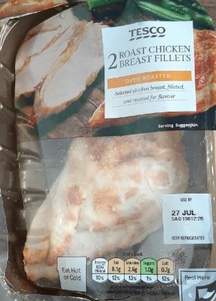 Fotografie - Roast chicken breast fillets Tesco