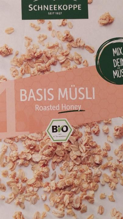 Fotografie - Basis Müsli roasted Honey