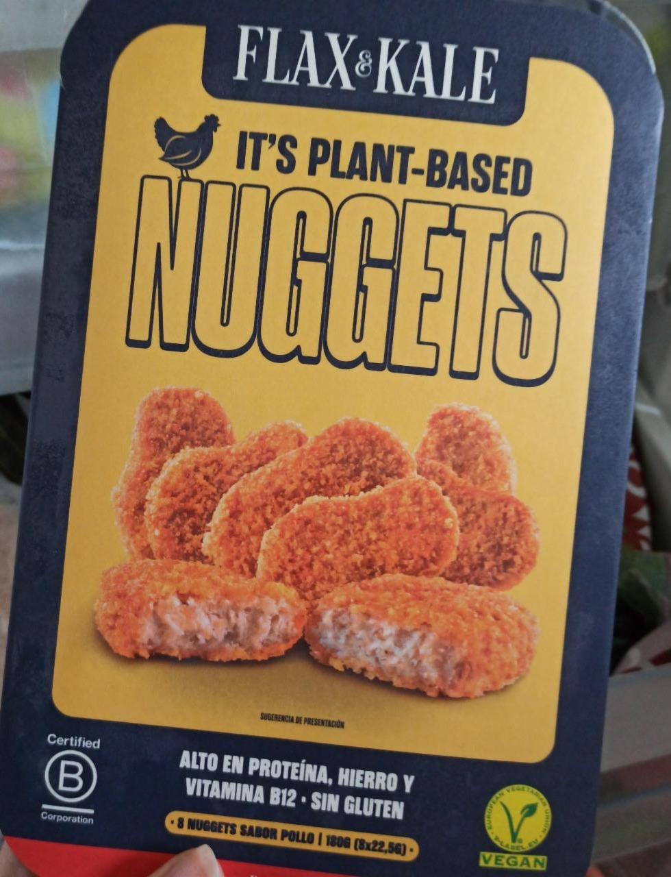 Fotografie - Plant-Based Nuggets Flax & Kale