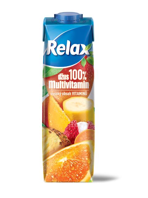 Fotografie - Džus 100% Multivitamin Relax