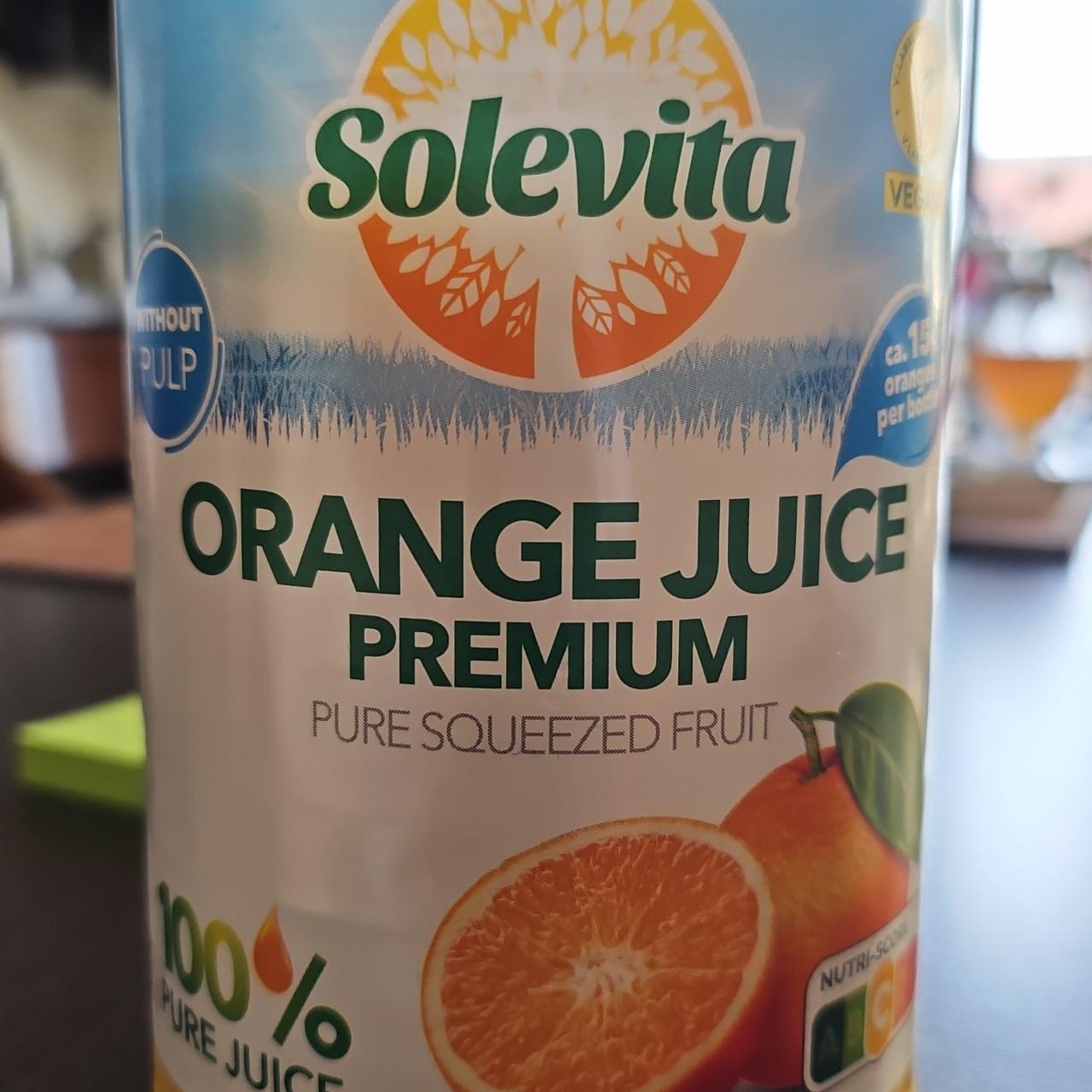 Fotografie - Orange juice Solevita