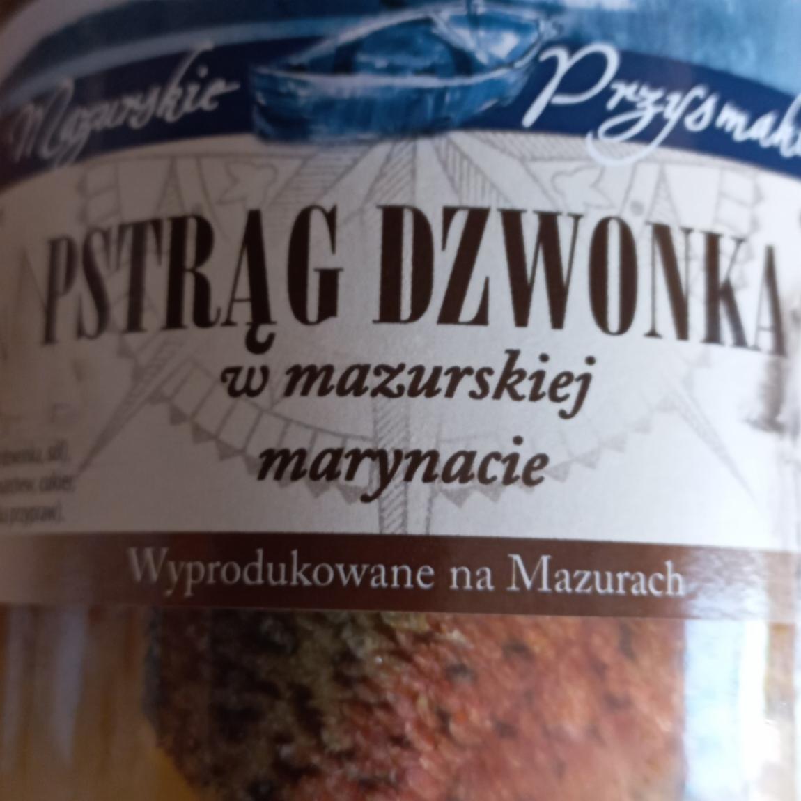 Fotografie - Pstrąg dzwonka w mazurskiej marynacie Mazurskie Przysmaki