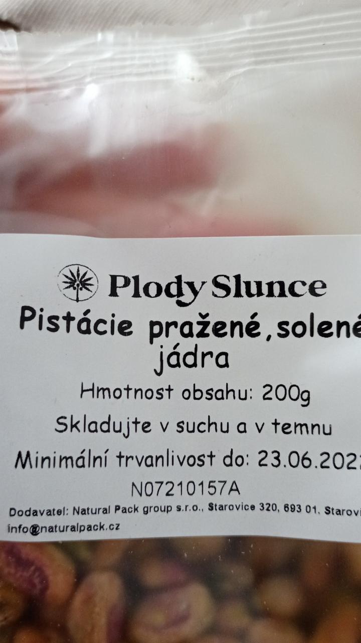 Fotografie - Pistácie pražené, solené Plody slunce