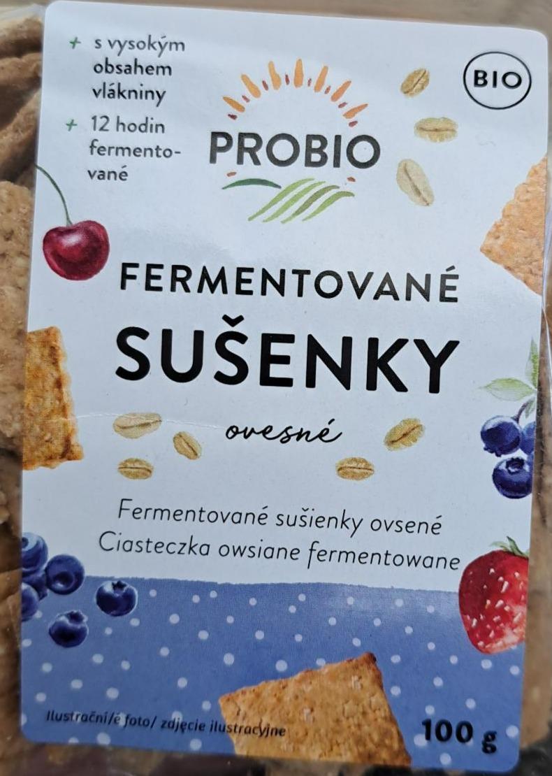 Fotografie - Fermentované sušenky ovesné Probio