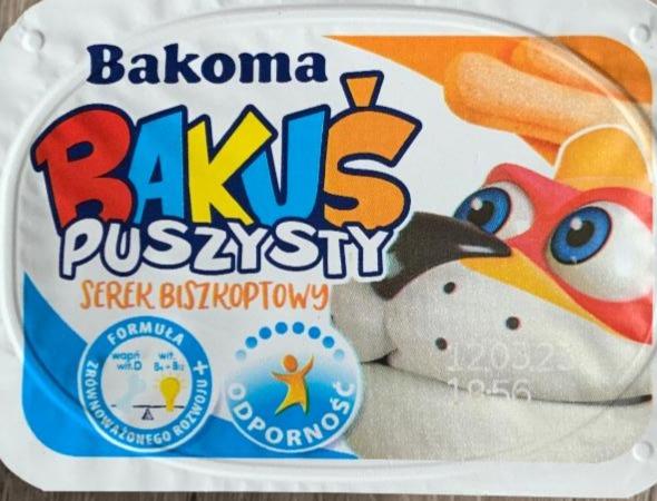 Fotografie - Bakuś puszysty sezek biszkoptowy Bakoma