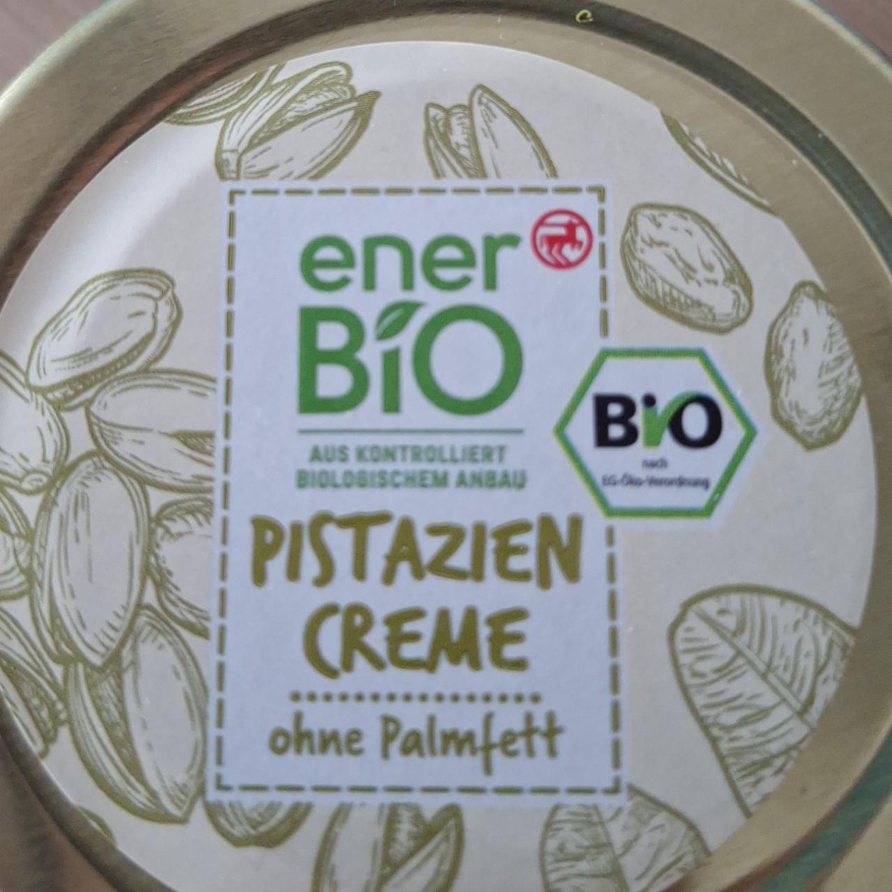 Fotografie - Pistazien creme ohne palmfett EnerBio