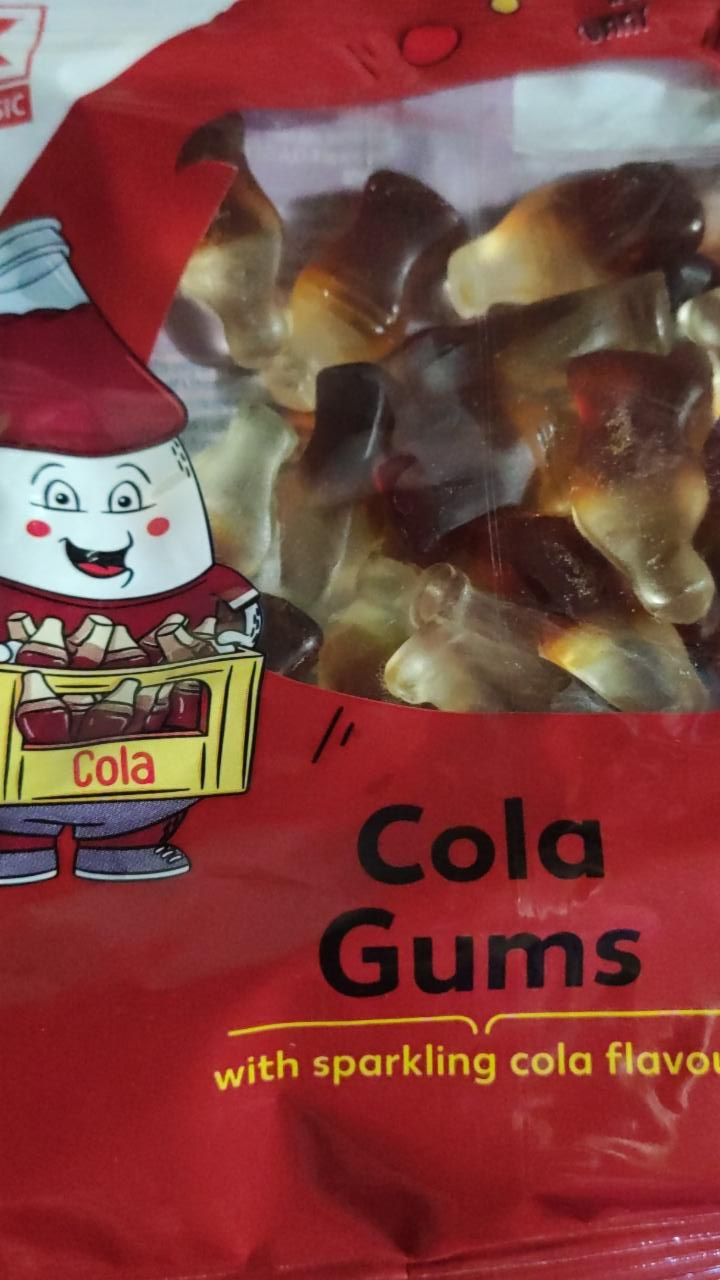 Fotografie - Cola Gums with sparkling cola K-Classic