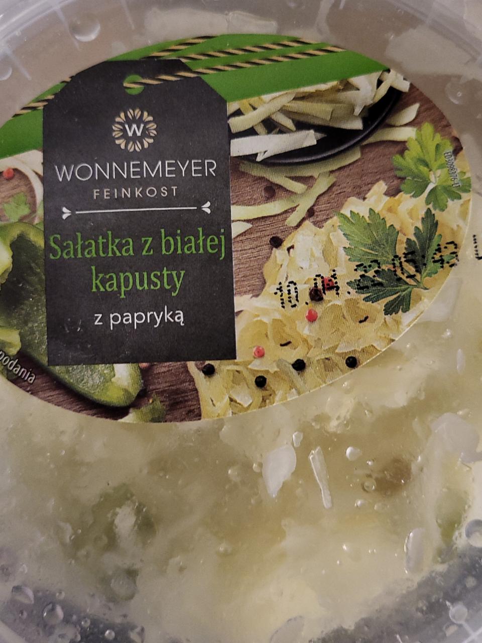 Fotografie - Sałatka z białej kapusty z papryką Wonnemeyer