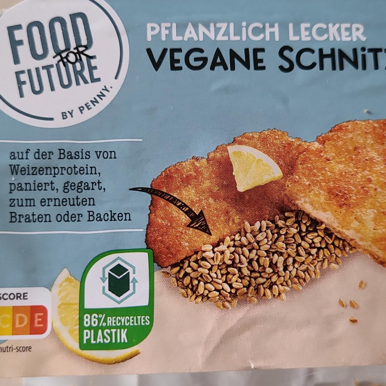 Fotografie - Pflanzlich lecker vegane schnitzel Food for Future