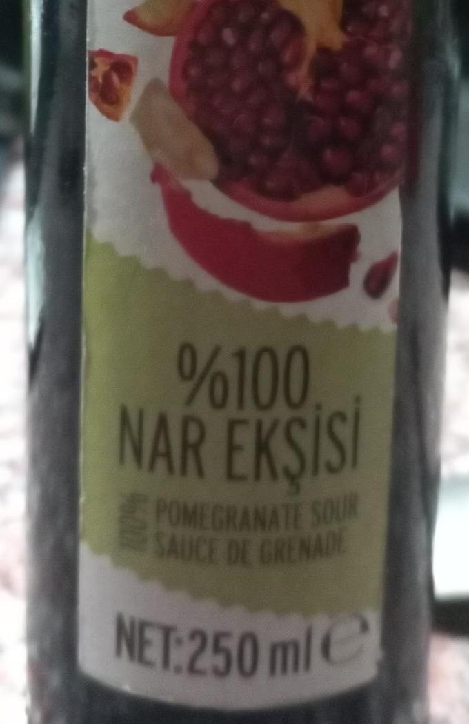 Fotografie - 100% Nar Eksısı Pomegranate sour Doğanay