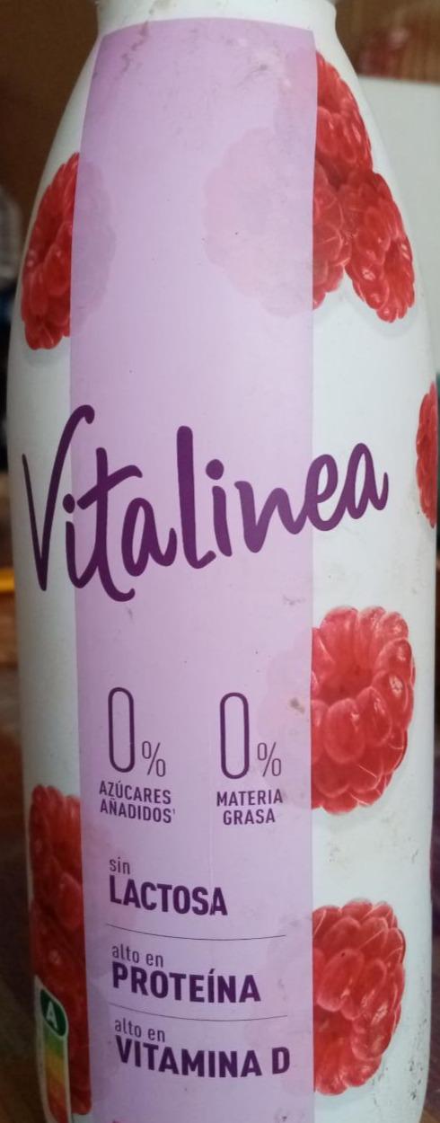 Fotografie - Vitalinea frambuesa 0% Danone