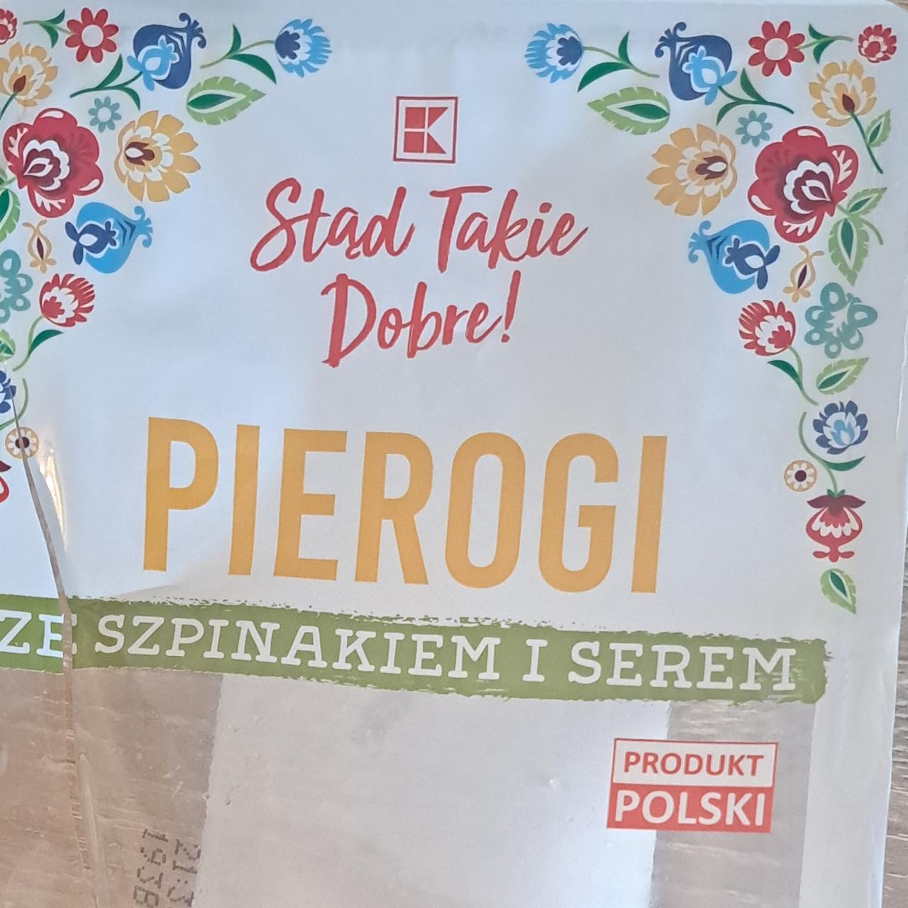 Fotografie - Pierogi że szpinakiem i serem Stąd takie dobre