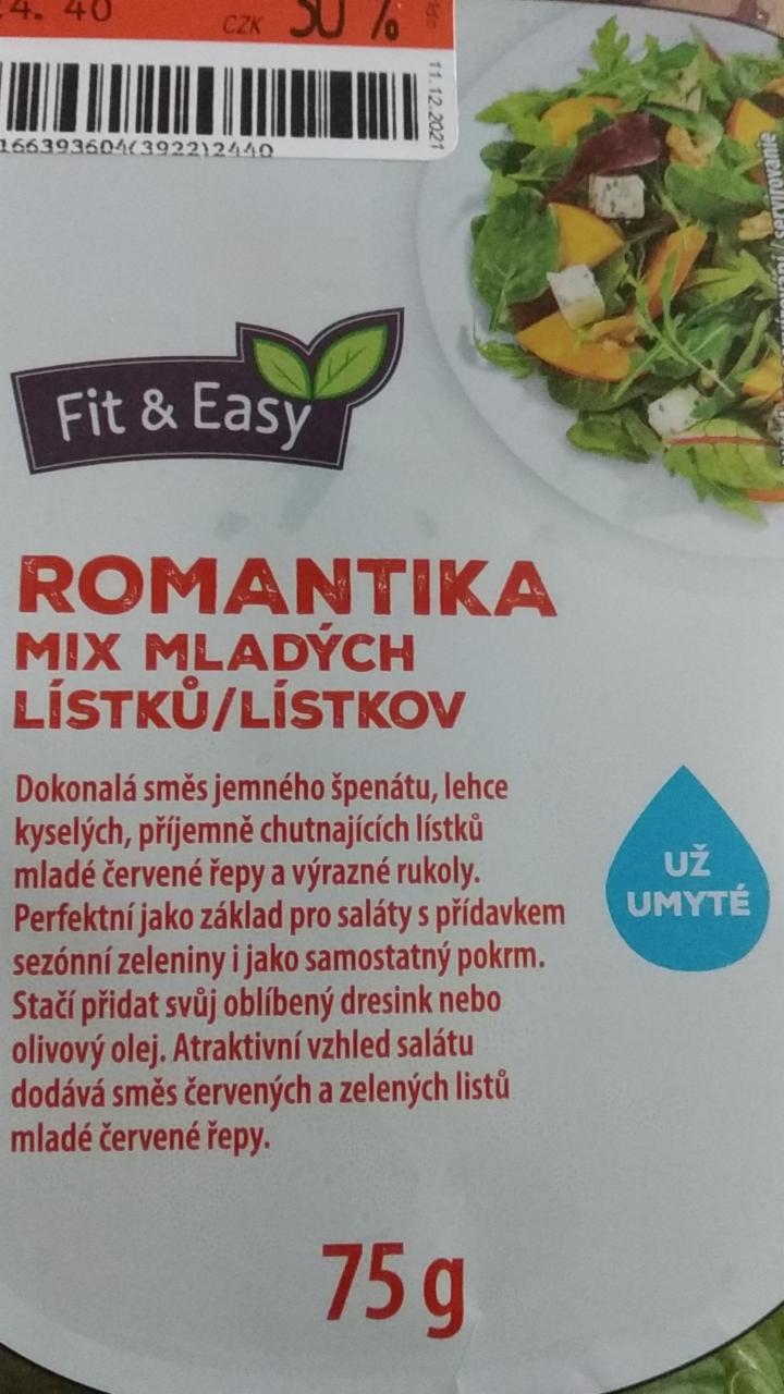 Fotografie - Romantika Mix mladých lístků Fit & Easy