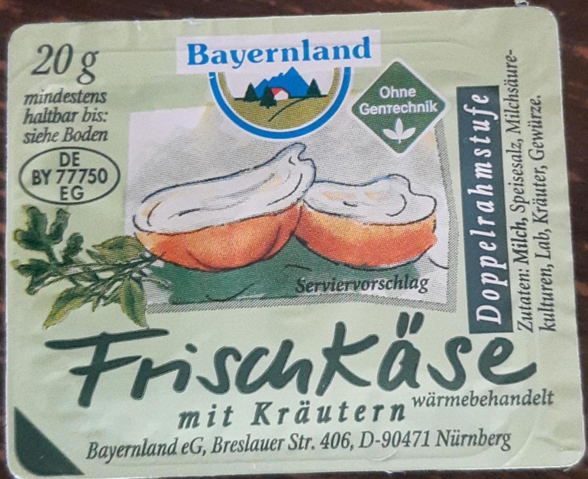 Fotografie - Frischkäse mit Kräuter Bayernland