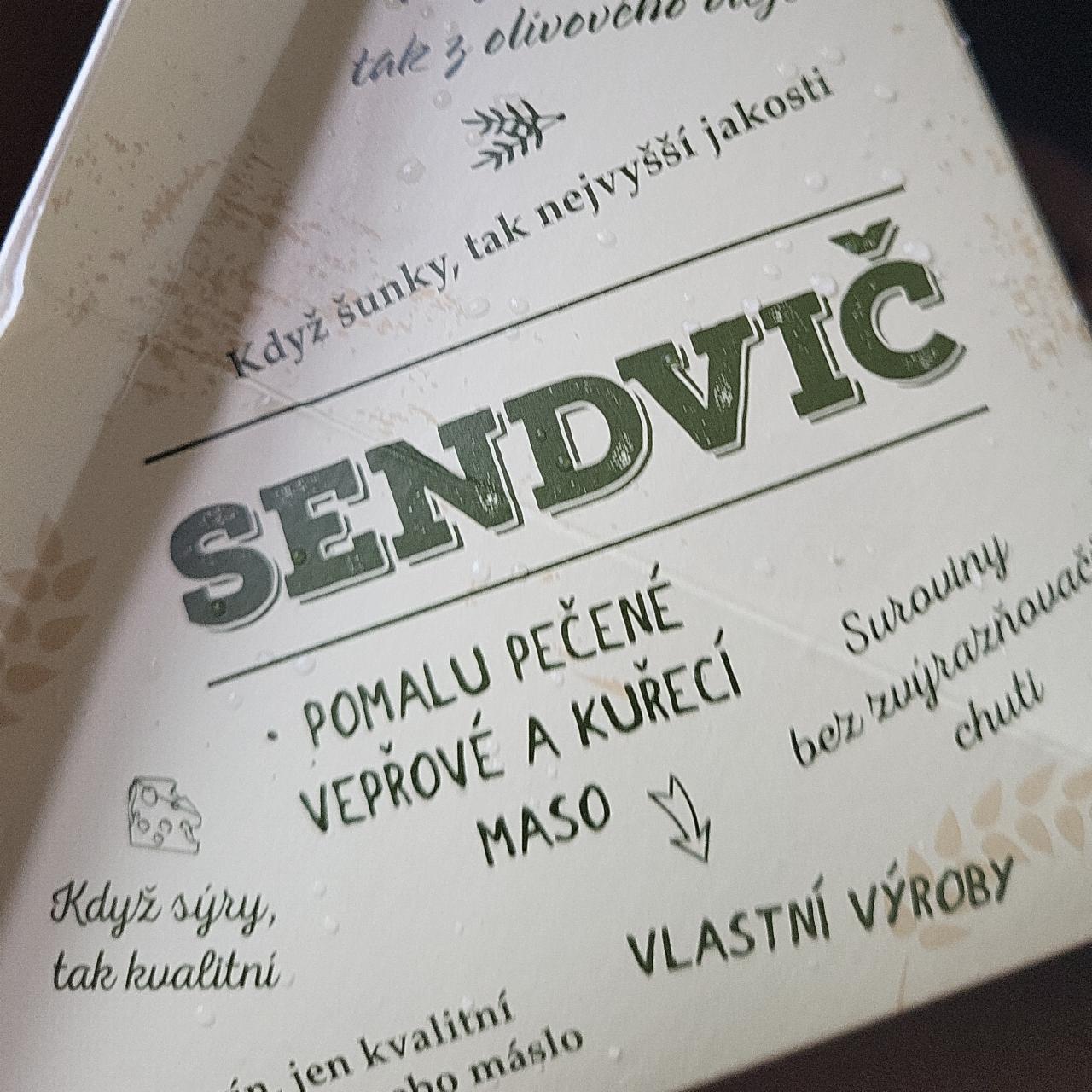 Fotografie - Sendvič mexické kuře Delmart