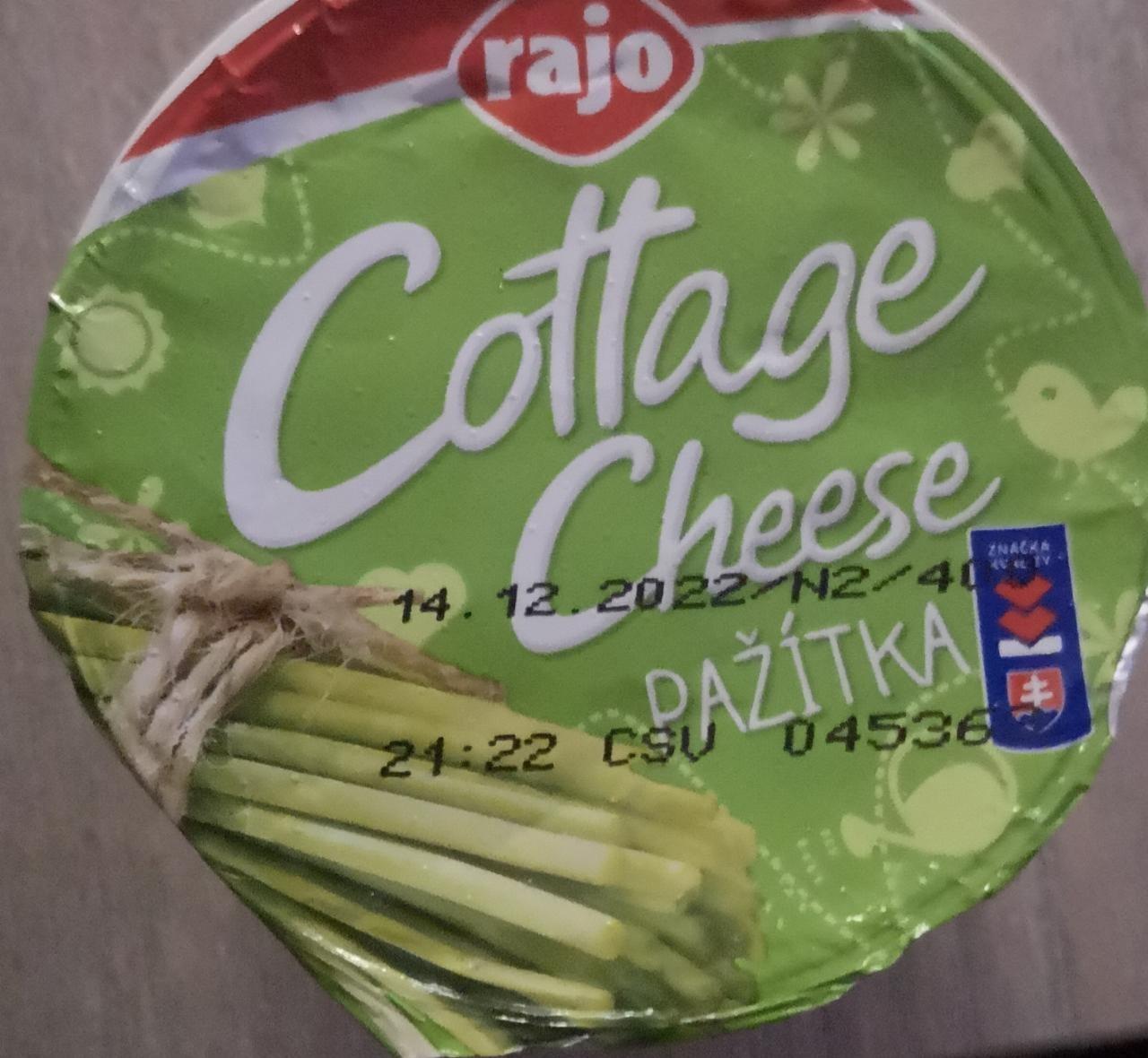 Fotografie - Cottage cheese pažitka Rajo