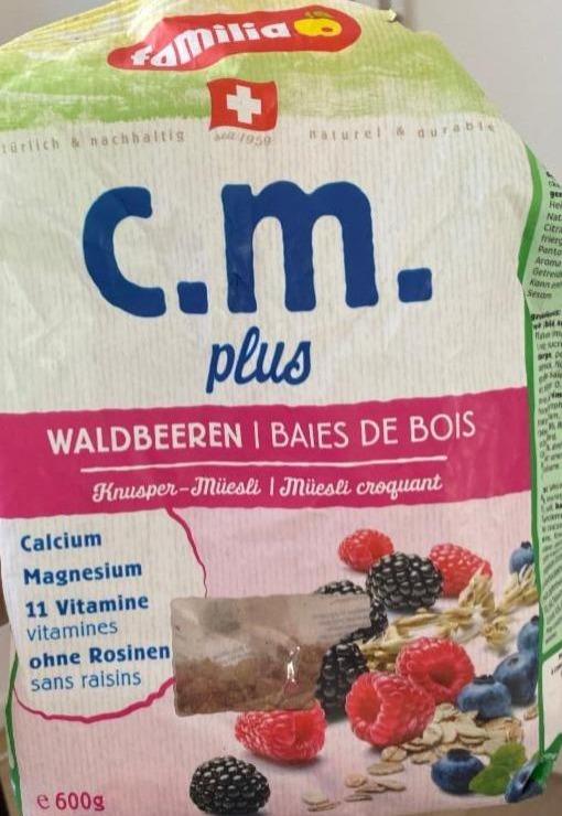 Fotografie - C.M. plus waldbeeren müsli Familia