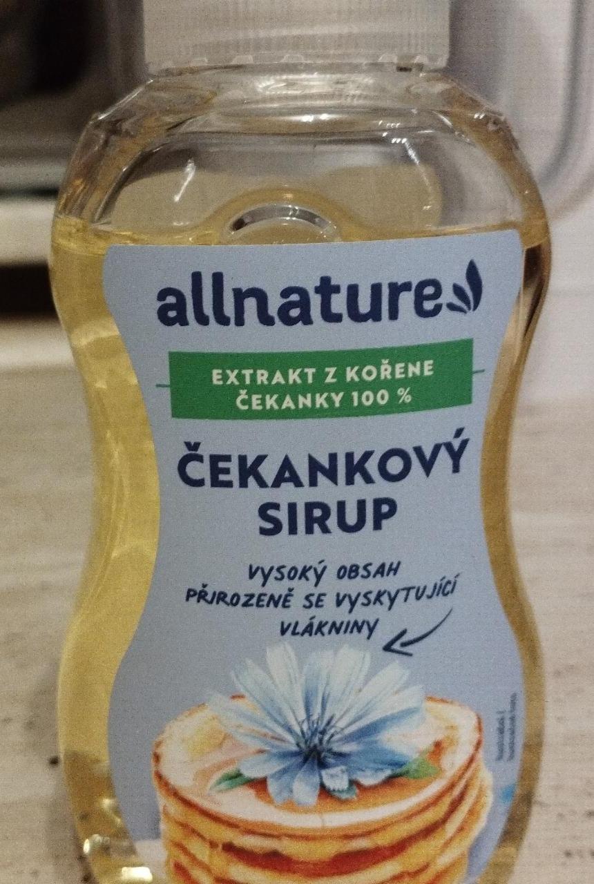 Fotografie - Čekankový sirup Allnature