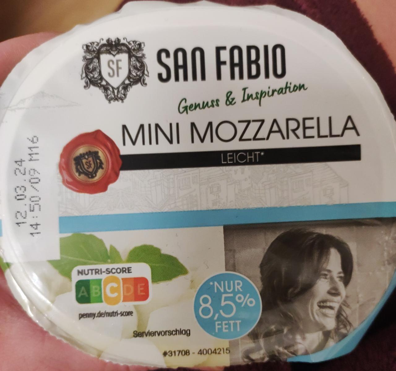 Fotografie - Mini Mozzarella Leicht San Fabio