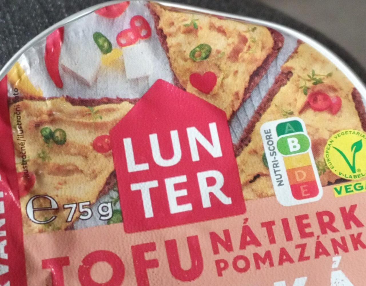 Fotografie - Tofu pomazánka mexická Lunter