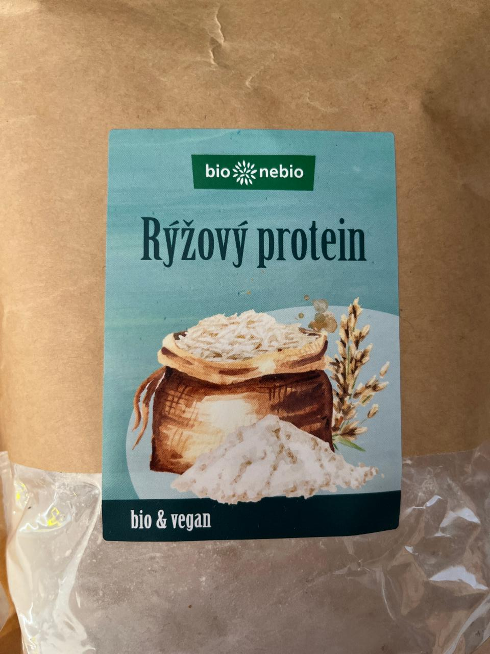 Fotografie - Rýžový protein bio & vegan Bio nebio