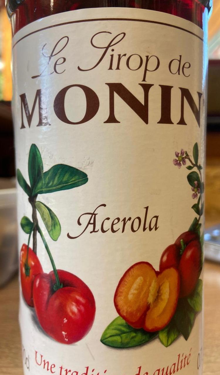 Fotografie - Acerola Le Sirop de Monin