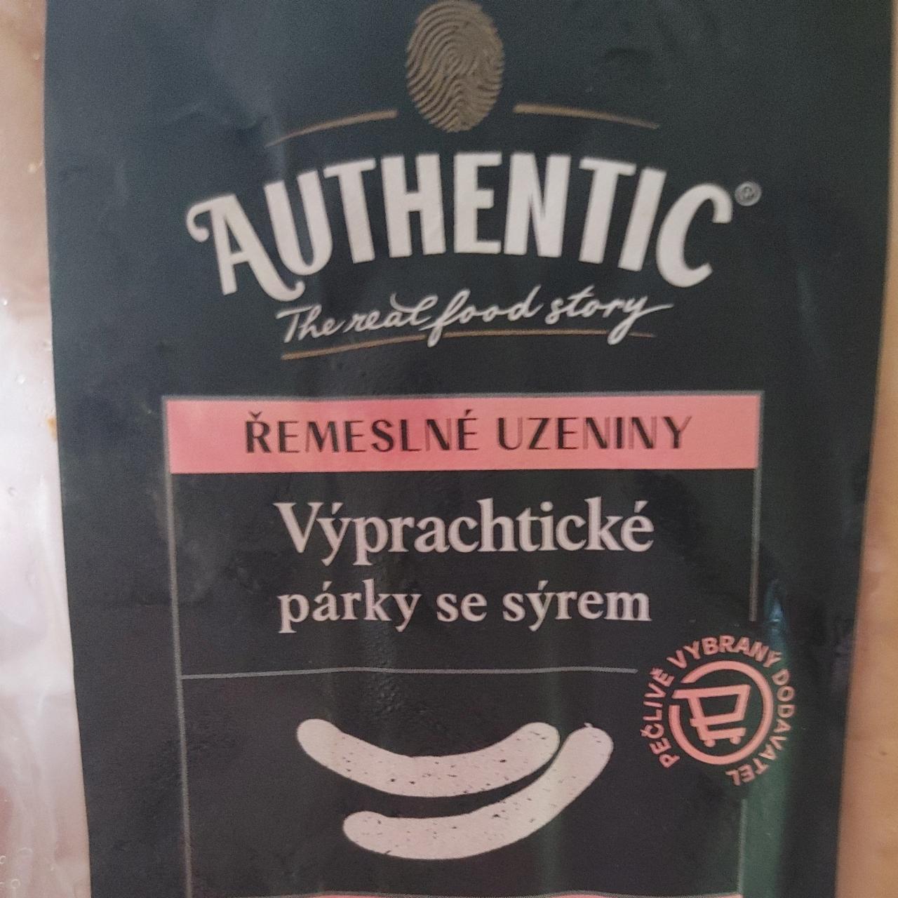 Fotografie - Výprachtické párky se sýrem Authentic