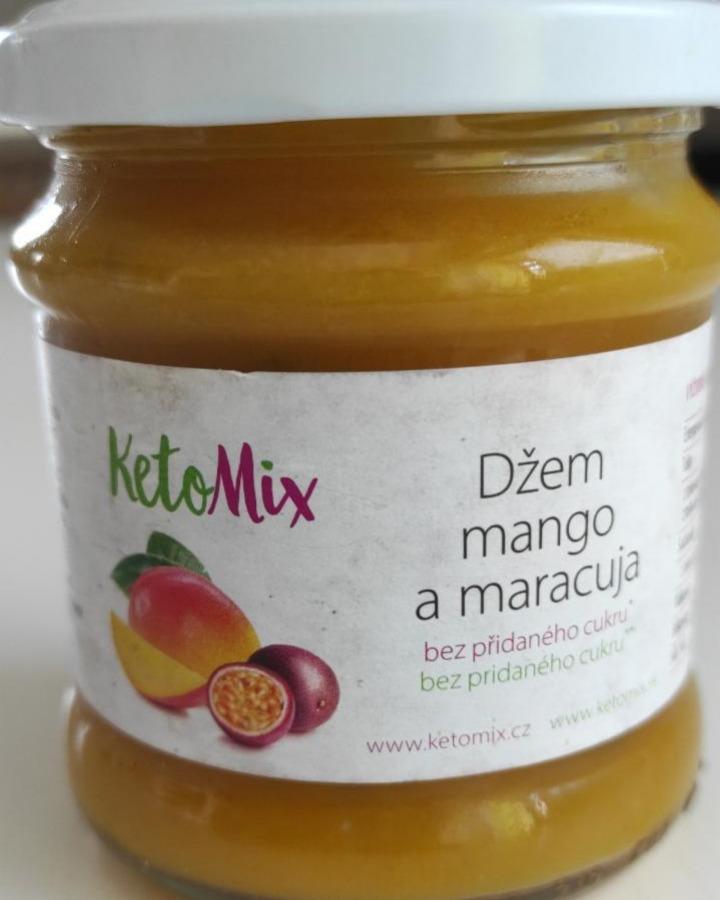 Fotografie - Džem mango a maracuja KetoMix