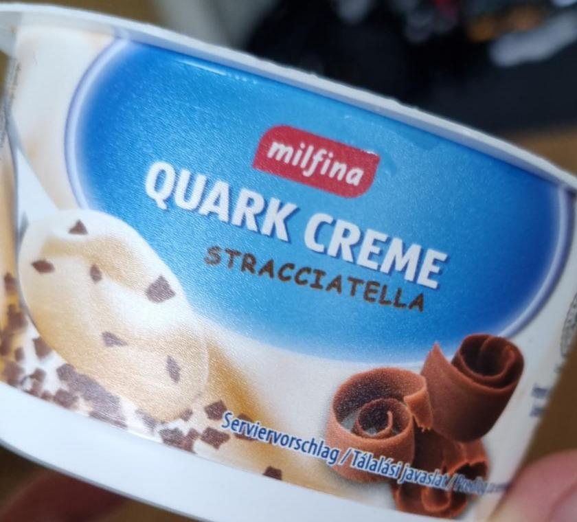 Fotografie - Quark Creme Stracciatella Milfina