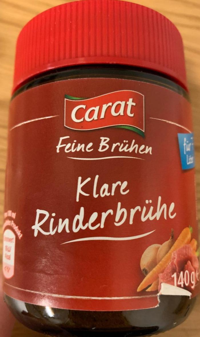 Fotografie - Klare Rinderbrühe Carat