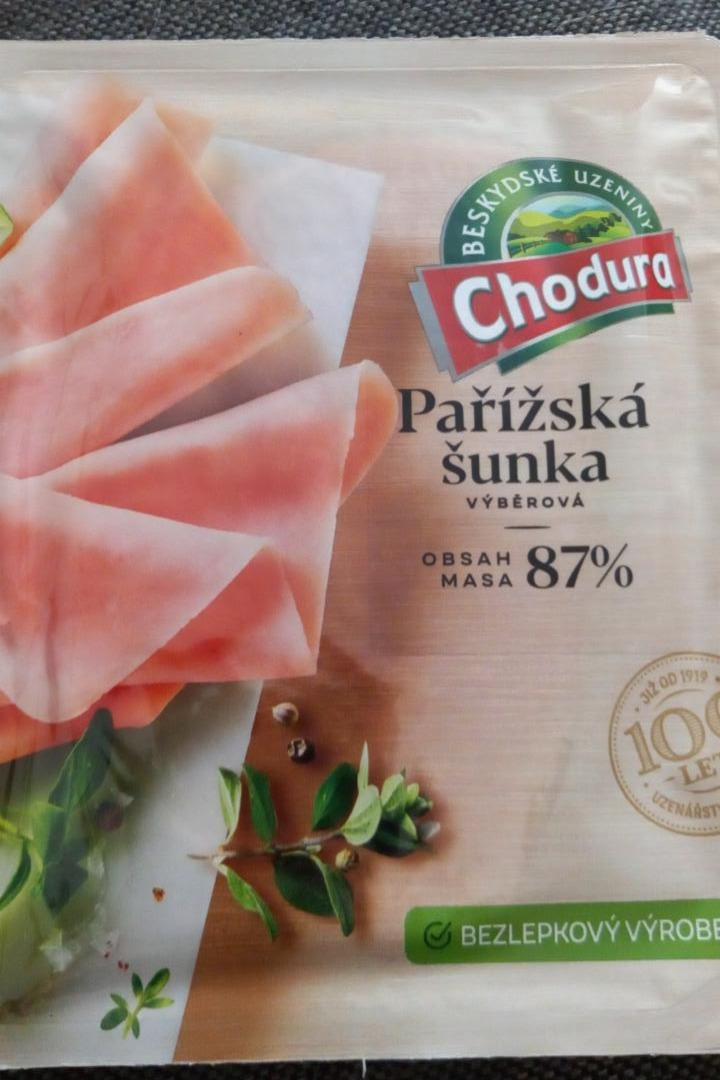 Fotografie - Pařížská šunka výběrová 87% masa Chodura