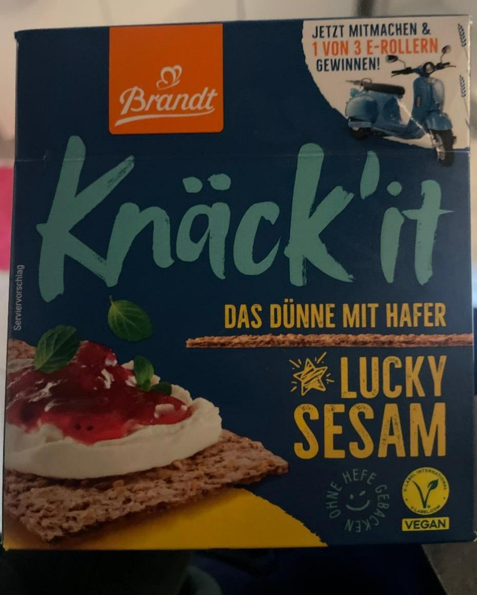 Fotografie - Knäck'it Lucky sesam Brandt