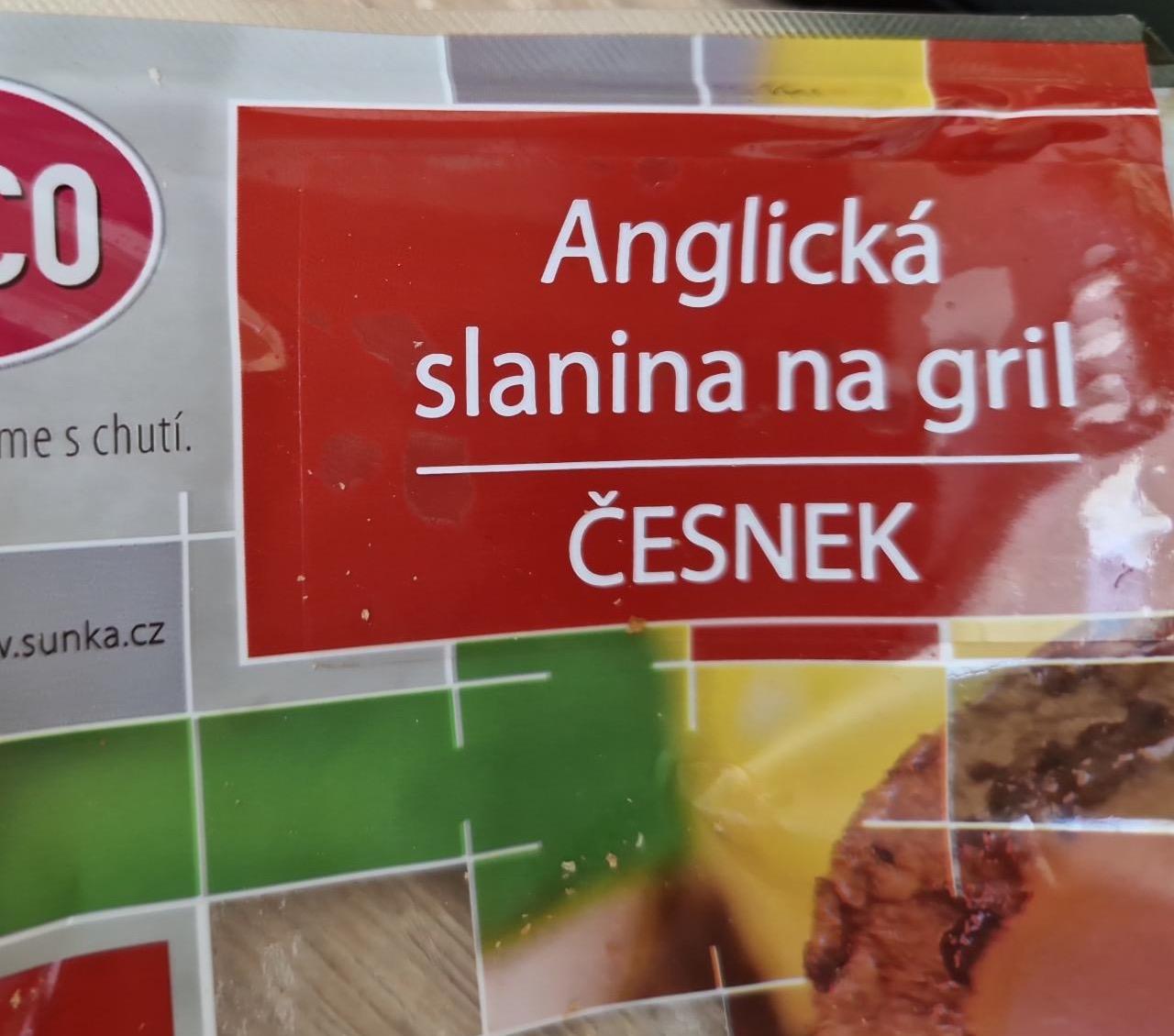 Fotografie - Anglická slanina na gril česnek LE & CO