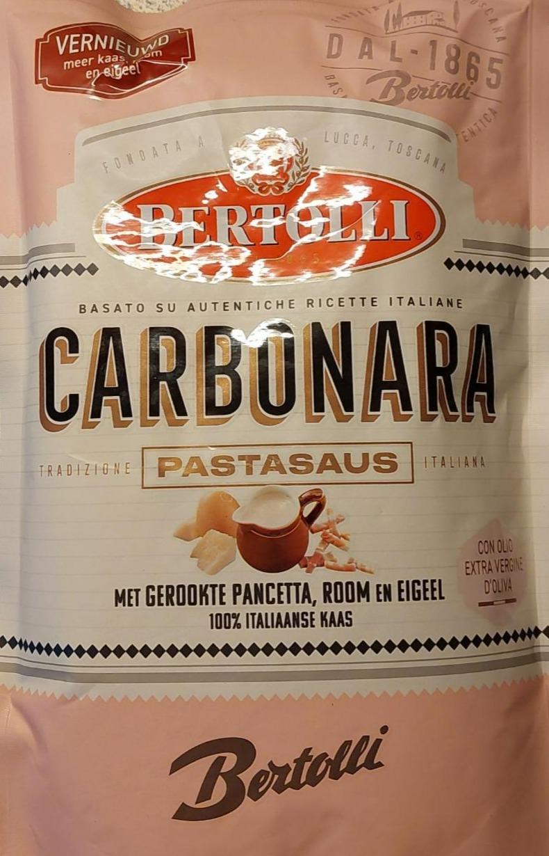 Fotografie - Carbonara Pastasaua Bertolli