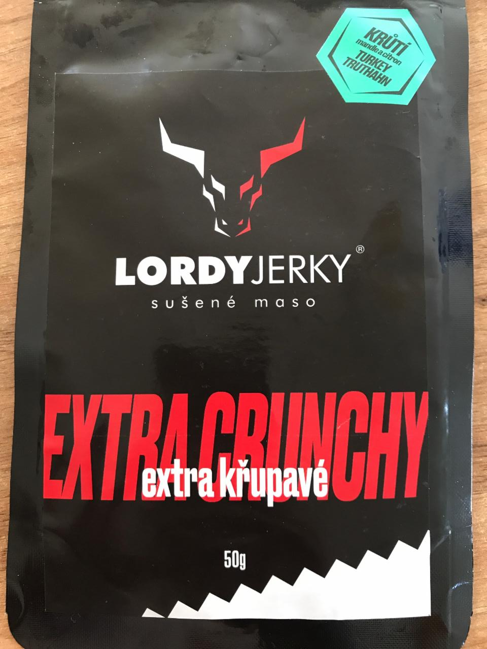 Fotografie - Lordy Jerky sušené maso krůtí