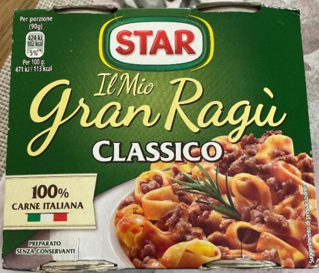 Fotografie - Il Mio Gran Ragù Classico Star