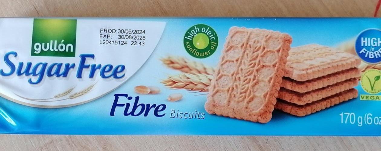 Fotografie - Fibre Biscuits Sugar Free Gullón