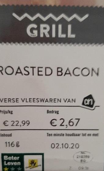 Fotografie - Roasted bacon AH