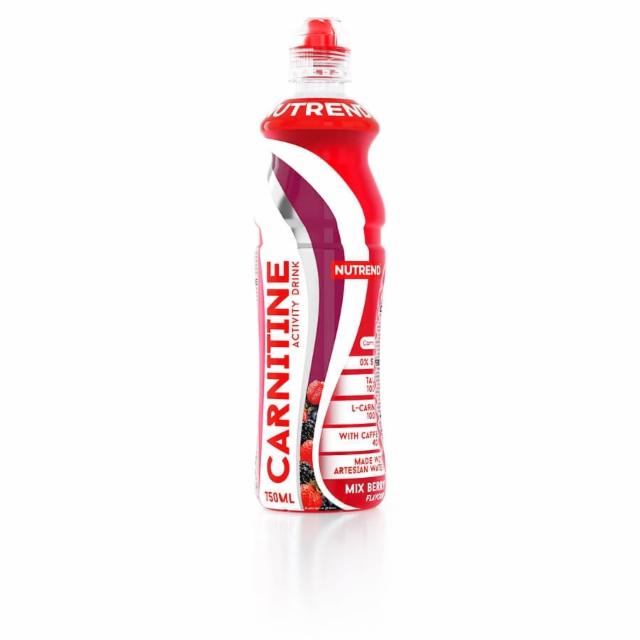 Fotografie - Carnitine activity drink with caffeine Mix berry Nutrend