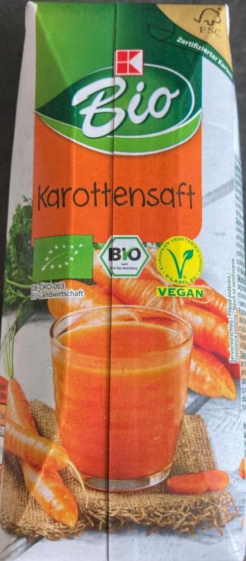 Fotografie - Karottensaft K-Bio