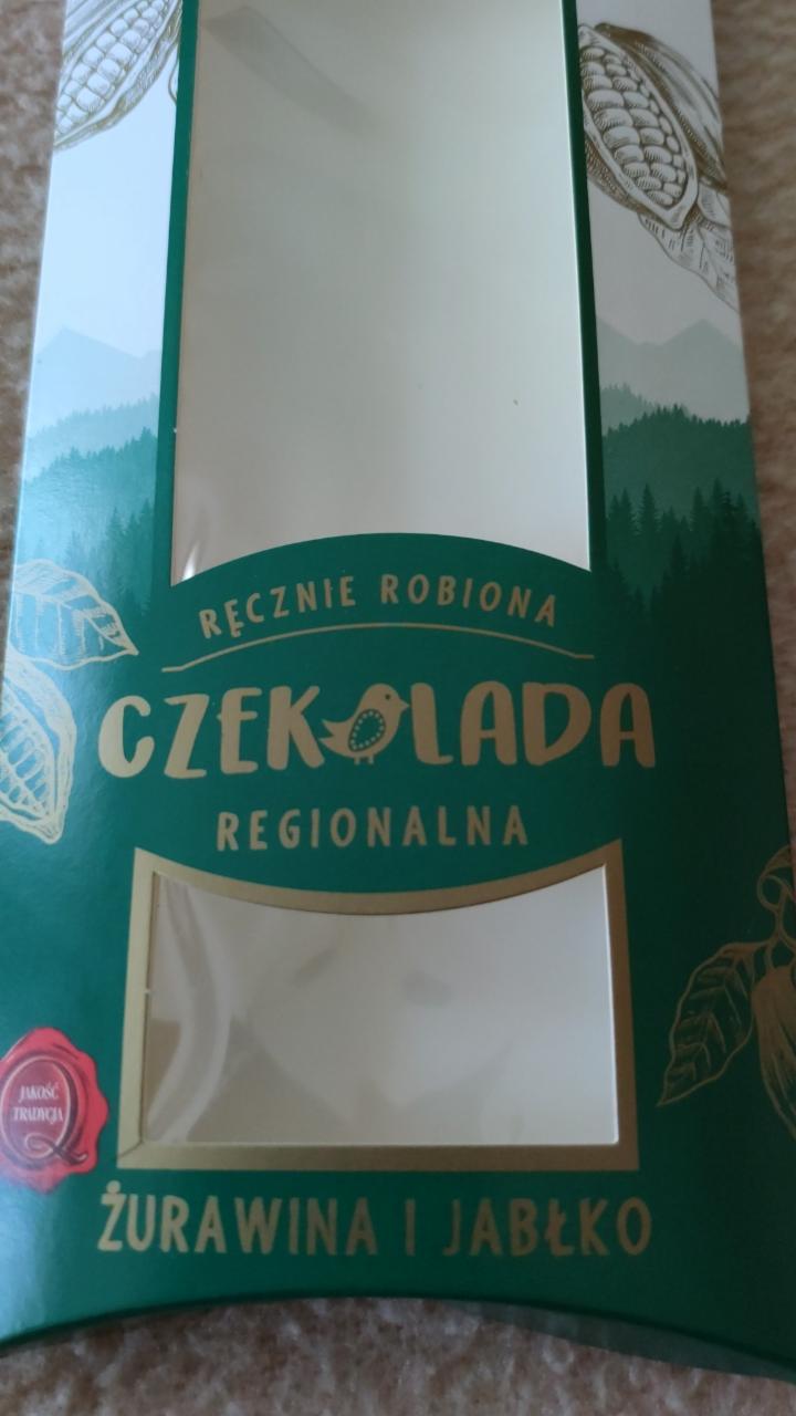 Fotografie - Czekolada regionalna Żurawina i Jabłko